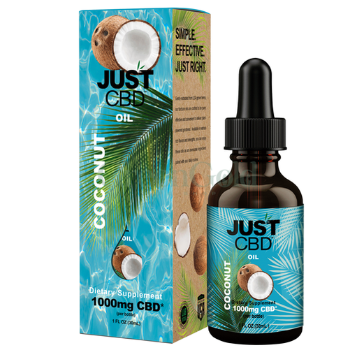 Aceite de CBD 1000 mg Sabor Coco | JustCBD