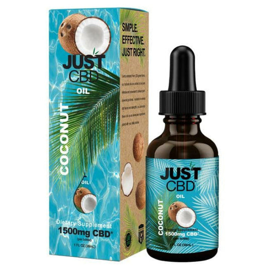 Aceite de CBD 1500 mg Sabor Coco | JustCBD