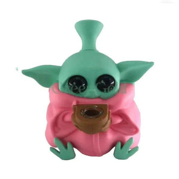 Bubbler de Silicona Baby Yoda