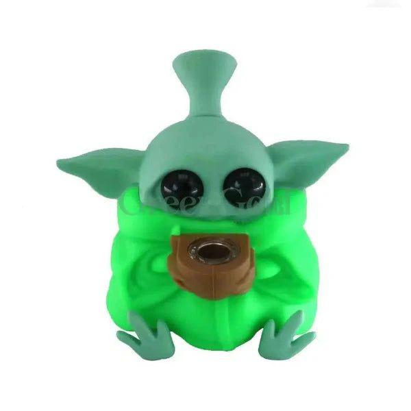 Bubbler de Silicona Baby Yoda