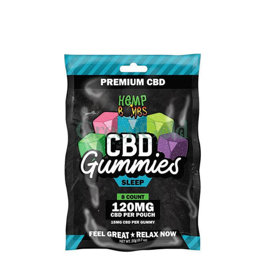 Gomitas Con CBD 120 mg Melatonina (Descanso) | Hemp Bombs