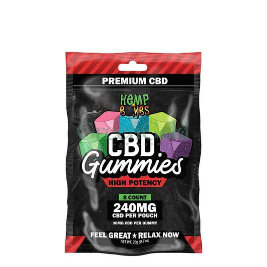 Gomitas Con CBD 240 mg (High Potency) | Hemp Bombs