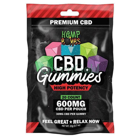 Gomitas Con CBD 600 mg (High Potency) | Hemp Bombs