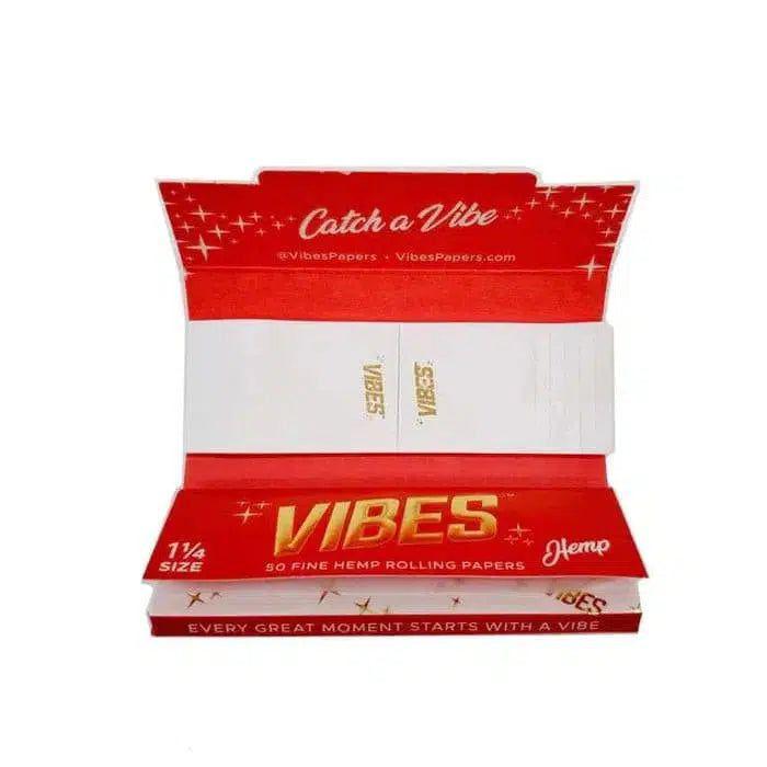 Papel para Rolar con Filtros Hemp 1 1/4¨ | VIBES