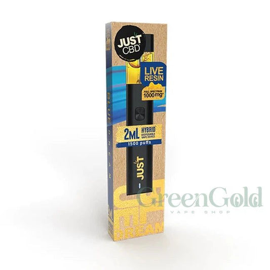 Vape Desechable de Resina Viva Just CBD 1000 mg 2 ml con 1500 puffs