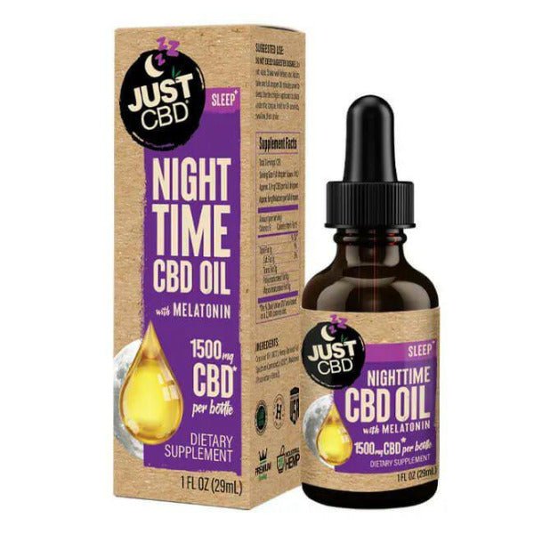 Aceite de CBD Con Melatonina | JustCBD - GreenGold Vape Shop - CBD