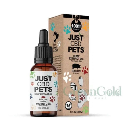 Aceite de CBD para mascotas 100 MG | Just CBD - GreenGold Vape Shop - CBD