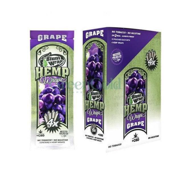 Blunt Wraps 4 pack - GreenGold Vape Shop - Papeles para rolar