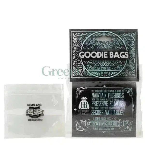 Bolsas Ziplock Chica Libres de Olor | Goodie Bags - GreenGold Vape Shop - Almacenaje