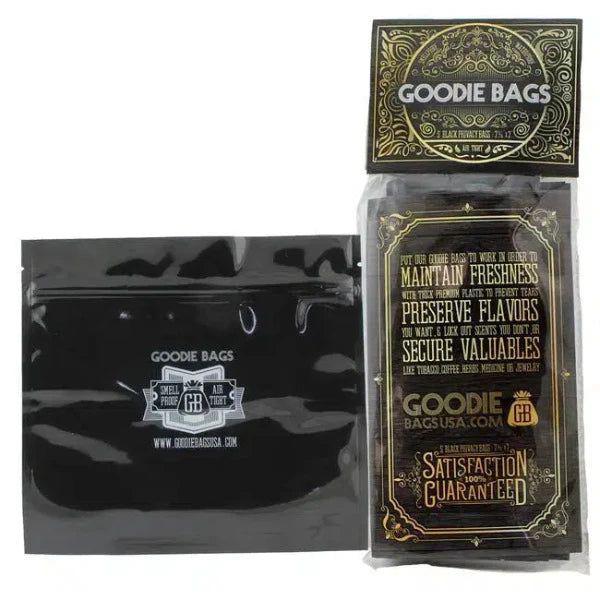 Bolsas Ziplock Grandes Libres de Olor | Goodie Bags - GreenGold Vape Shop - Almacenaje