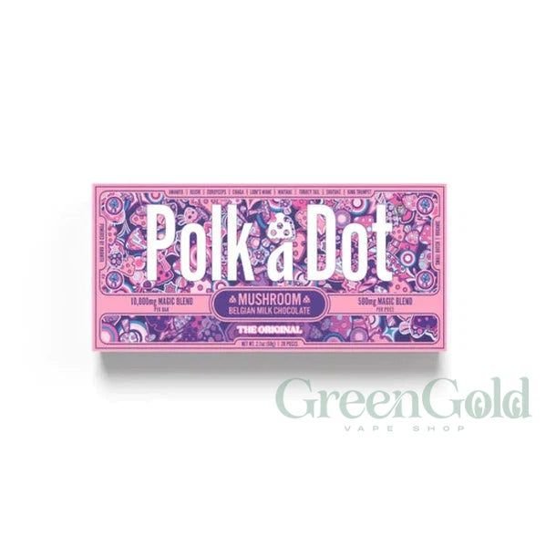 Chocolates Polk a Dot Hongos 500MG - GreenGold Vape Shop - Comestibles