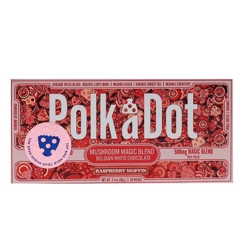 Chocolates Polk a Dot Hongos 500MG - GreenGold Vape Shop - Comestibles