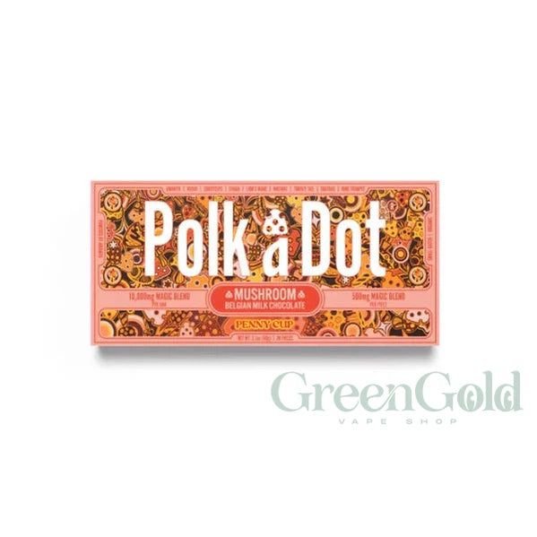 Chocolates Polk a Dot Hongos 500MG - GreenGold Vape Shop - Comestibles