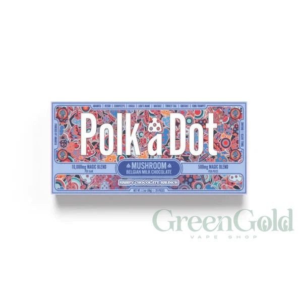 Chocolates Polk a Dot Hongos 500MG - GreenGold Vape Shop - Comestibles