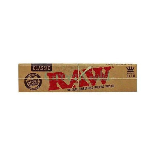 Classic King Size Papeles para Rolar | RAW - GreenGold Vape Shop - Papeles para rolar