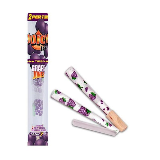 Conos preenrollados Juicy Jay's Grape Jones - GreenGold Vape Shop - Papeles para rolar