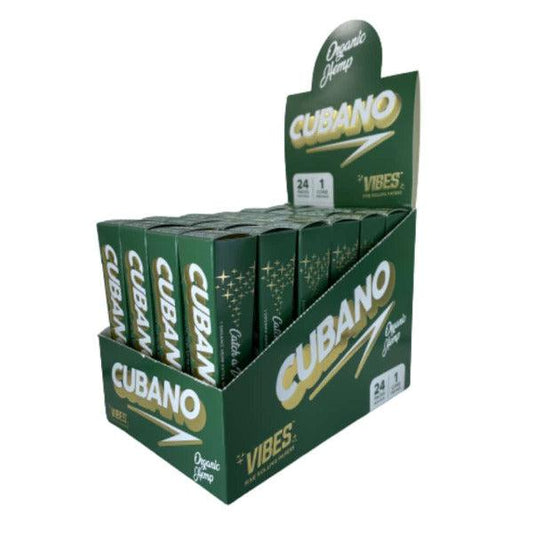 Cubano Cono Hemp Organico |VIBES - GreenGold Vape Shop - Papeles para rolar