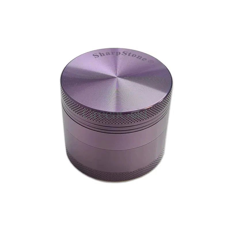 Grinder Magnetico 4 Piezas Mediano con Recolector de Polen | SharpStone - GreenGold Vape Shop - Accesorios