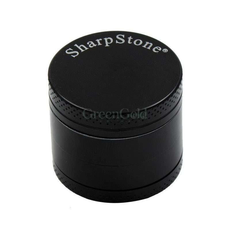 Grinder Magnetico 4 Piezas XL con Recolector de Polen | SharpStone - GreenGold Vape Shop - Accesorios