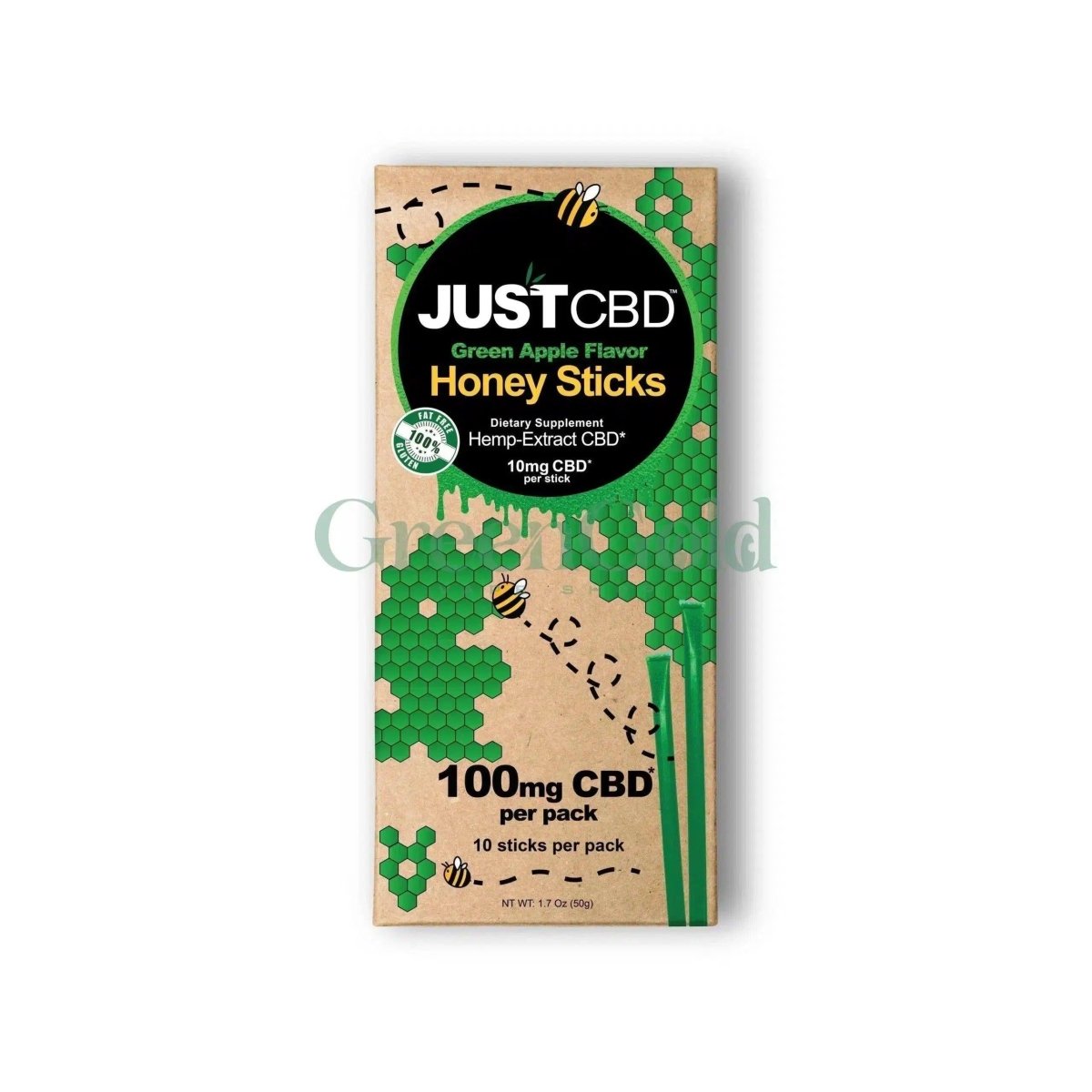 Honey Sticks 100 mg CBD | JustCBD - GreenGold Vape Shop - CBD