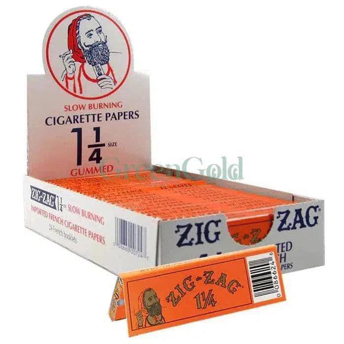 Papeles para Rolar 1 1/4" | ZIG ZAG - GreenGold Vape Shop - Papeles para rolar