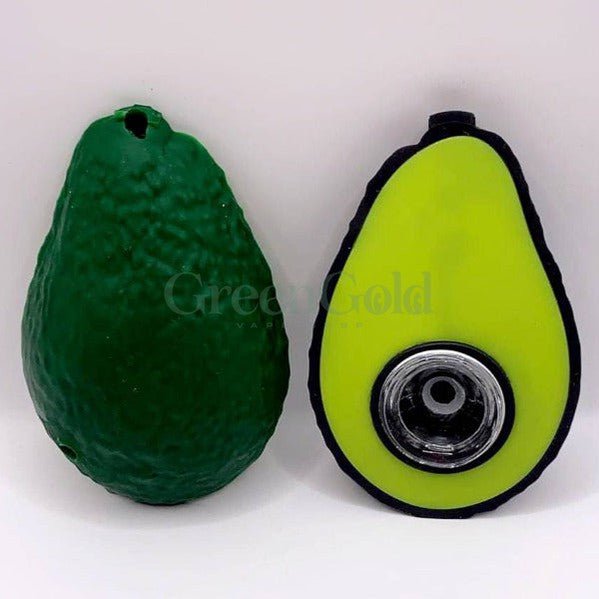 Pipa de Silicona Diseño Aguacate - GreenGold Vape Shop - Pipas