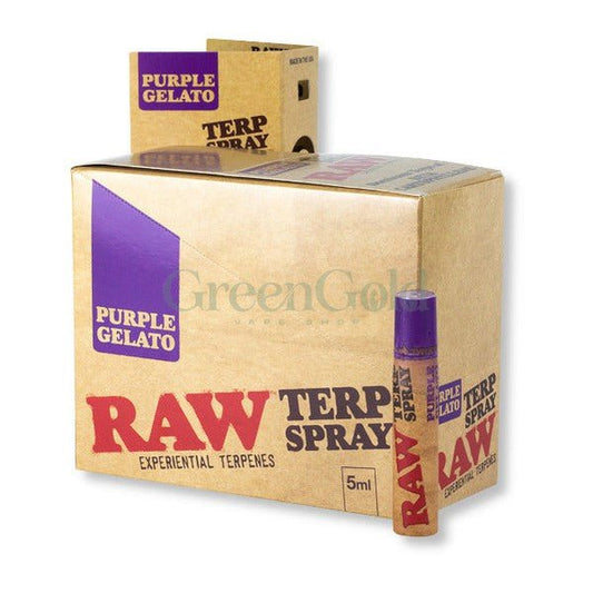 Terpenos en Spray Purple Gelato | RAW - GreenGold Vape Shop - Accesorios