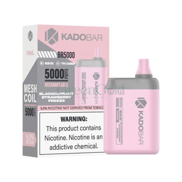 Vaporizador Kadobar 5000 5% Disposable - GreenGold Vape Shop - Vaporizador