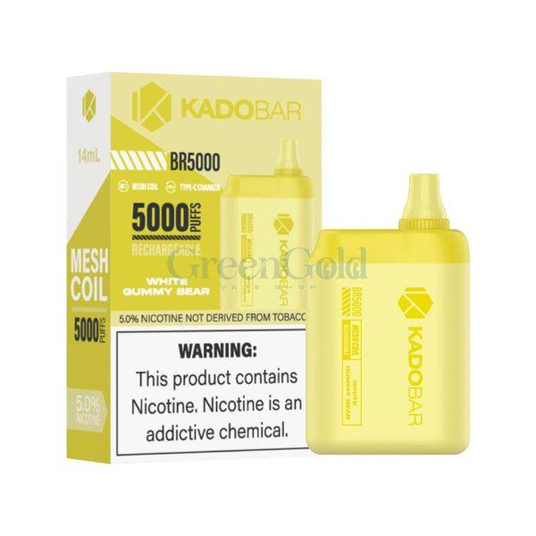 Vaporizador Kadobar 5000 5% Disposable - GreenGold Vape Shop - Vaporizador