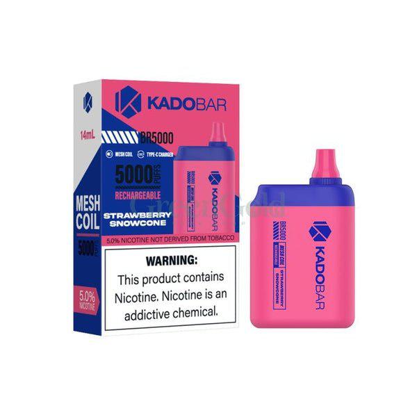 Vaporizador Kadobar 5000 5% Disposable - GreenGold Vape Shop - Vaporizador