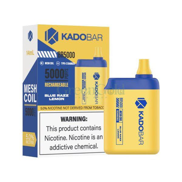 Vaporizador Kadobar 5000 5% Disposable - GreenGold Vape Shop - Vaporizador