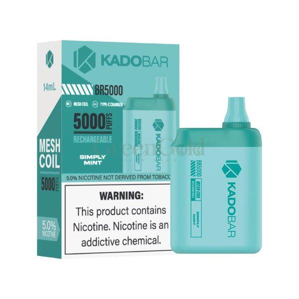 Vaporizador Kadobar 5000 5% Disposable - GreenGold Vape Shop - Vaporizador