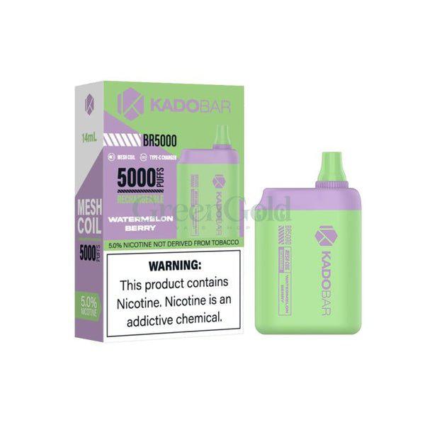 Vaporizador Kadobar 5000 5% Disposable - GreenGold Vape Shop - Vaporizador