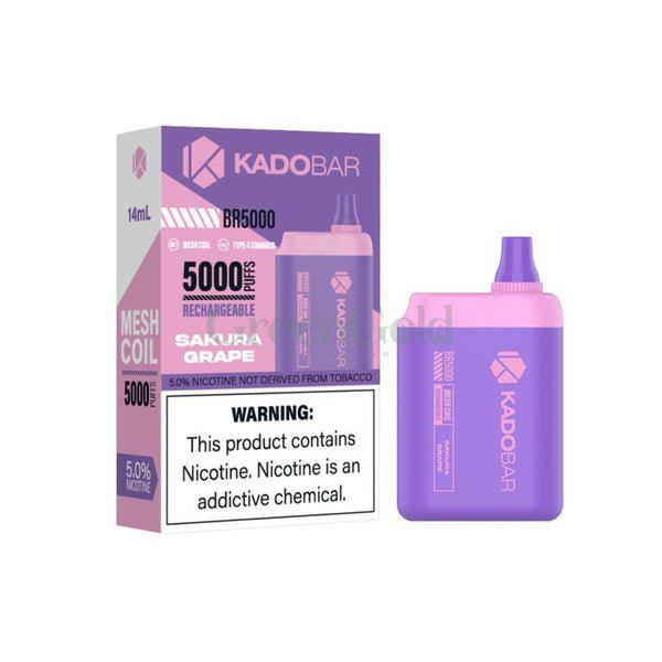 Vaporizador Kadobar 5000 5% Disposable - GreenGold Vape Shop - Vaporizador