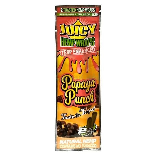 Wraps de Cáñamo Con infusión de Terpenos | Juicy Hemp - GreenGold Vape Shop - Papeles para rolar