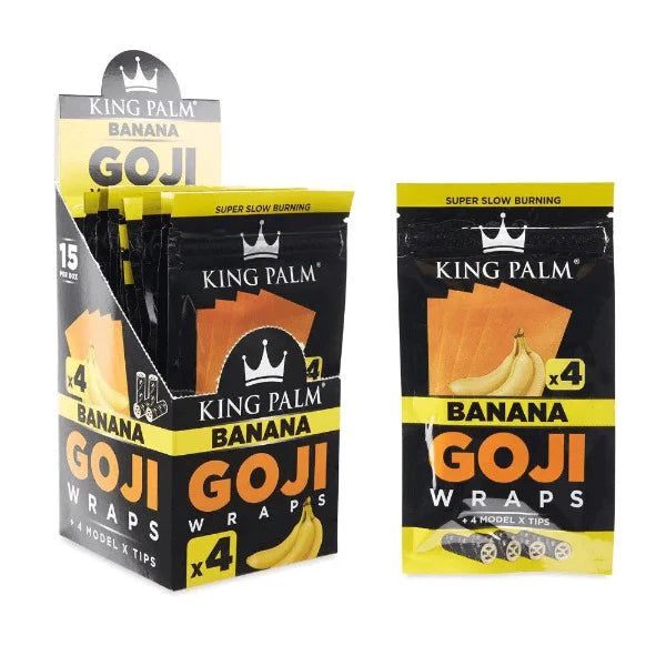 Wraps Goji | King Palm - GreenGold Vape Shop - Papeles para rolar