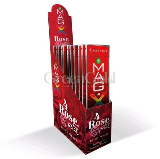 Wraps Petalos de rosa | MAG X - GreenGold Vape Shop - Papeles para rolar